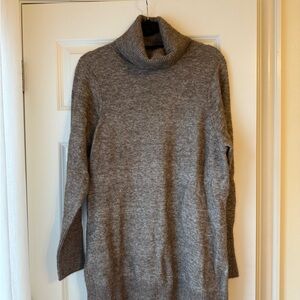 & Other Stories Heather Gray Turtleneck Sweater
